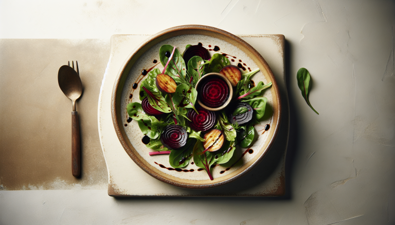 Gourmet Roasted Beet and Balsamic Salad