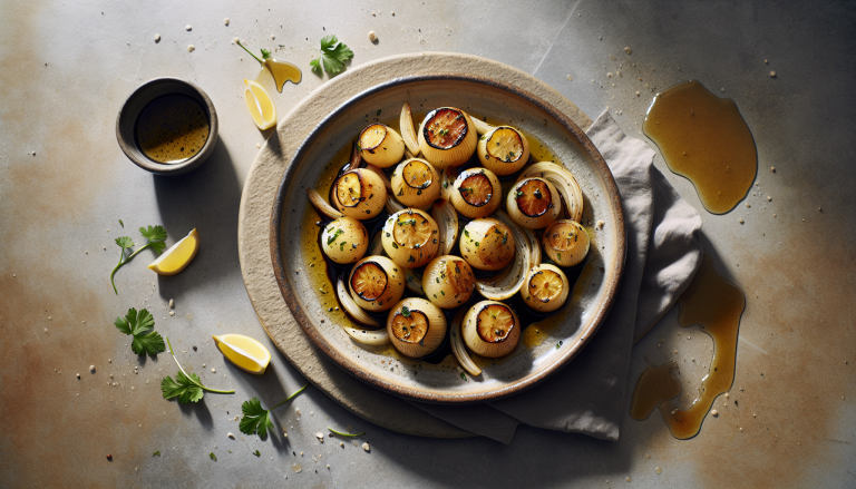 Herb-Roasted Turnips with Honey and Balsamic Glaze