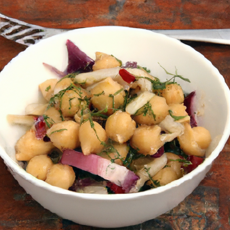 Gourmet Pickle and Chickpea Salad