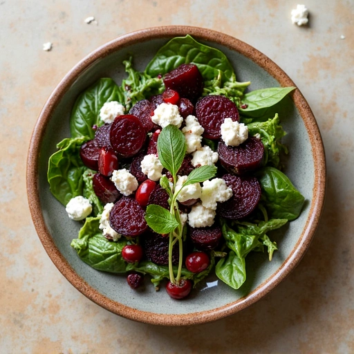 Beet and Goat Cheese Salad