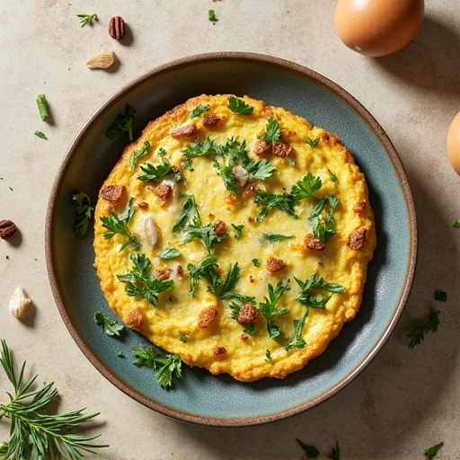 Green Onion and Cheese Frittata