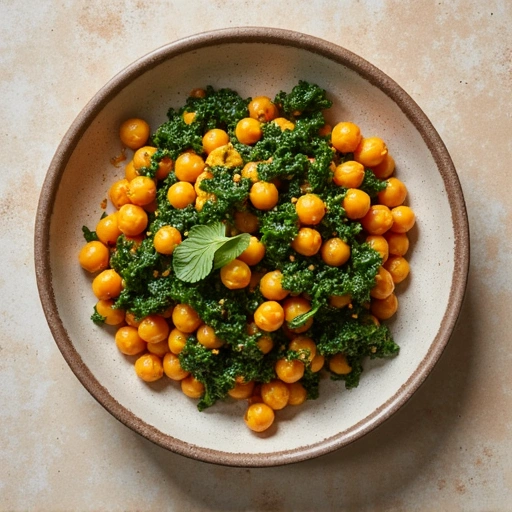 Spiced Spinach and Chickpea Curry