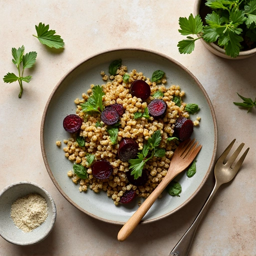 Beet and Quinoa Salad