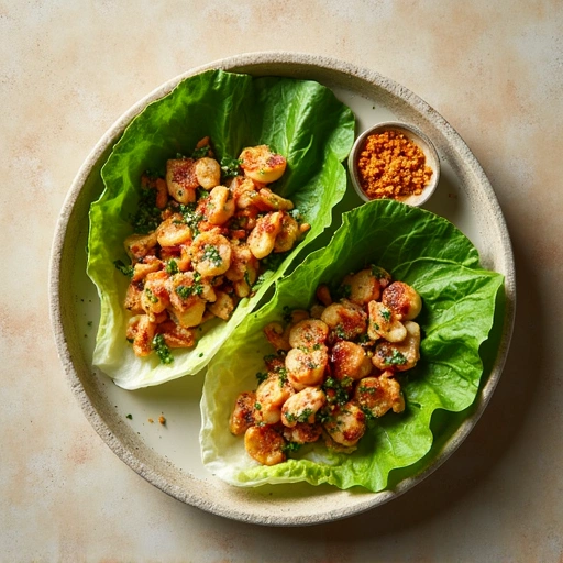 Grilled Chicken Lettuce Wraps