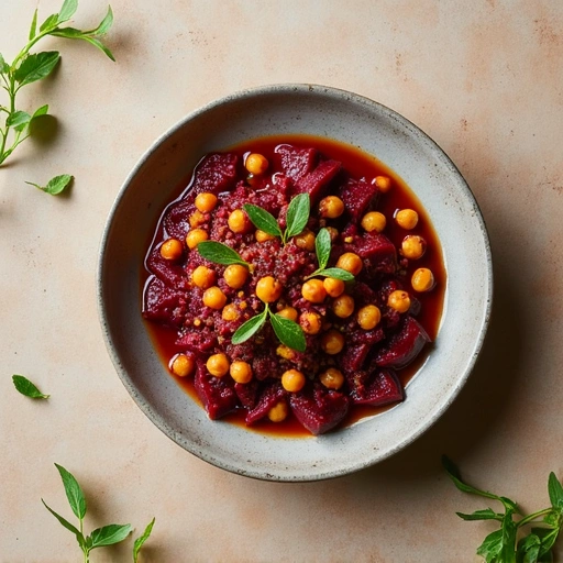 Beet and Chickpea Curry
