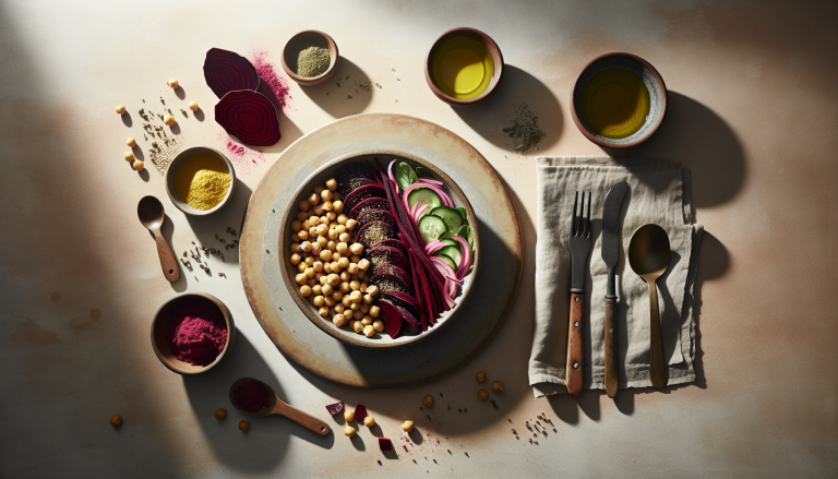 Beet and Chickpea Salad