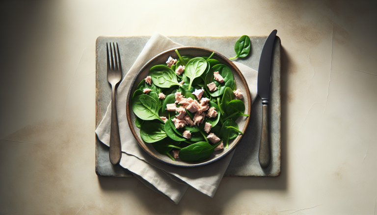 Spinach and Tuna Salad