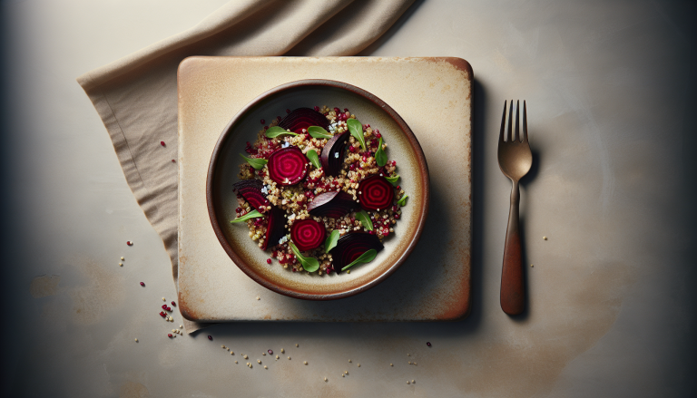 Roasted Beet and Quinoa Salad