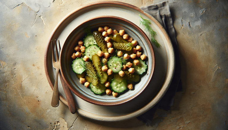 Pickle and Chickpea Salad