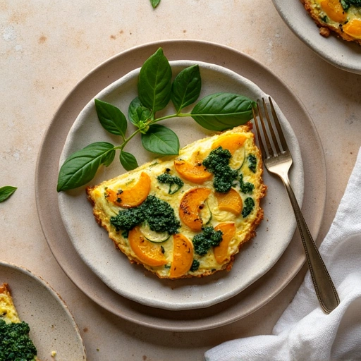 Squash and Spinach Frittata