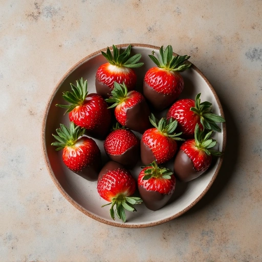 Chocolate-Dipped Strawberries