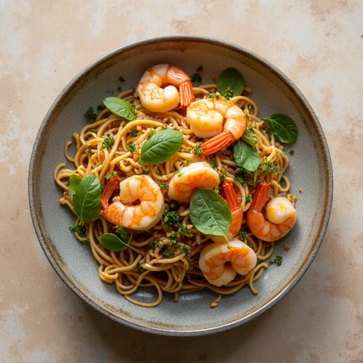 Garlic Scape and Shrimp Stir-Fry