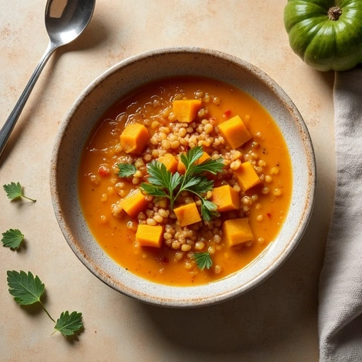 Lentil and Squash Soup