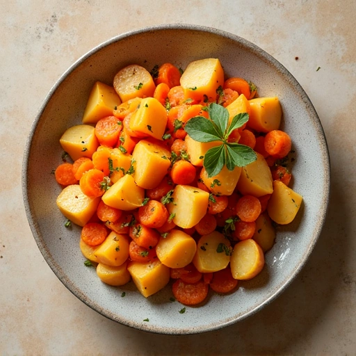 Potato and Carrot Hash