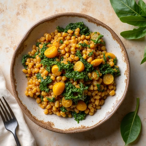Lentil Curry with Spinach