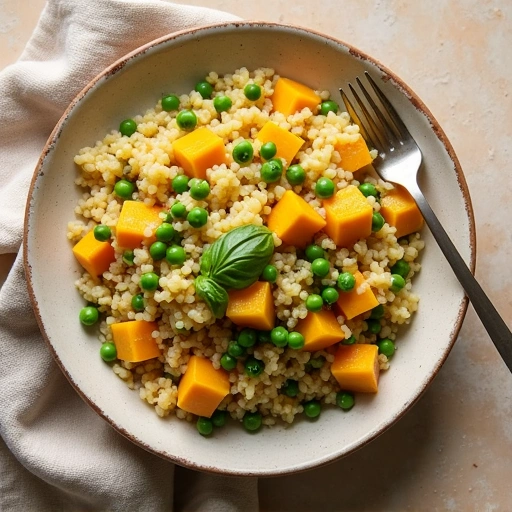 Squash and Pea Risotto