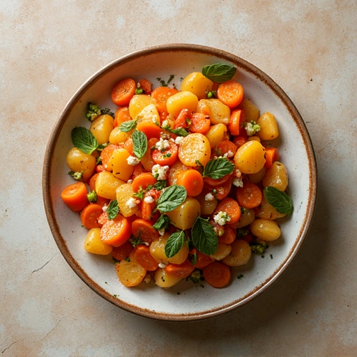 Carrot and New Potato Salad