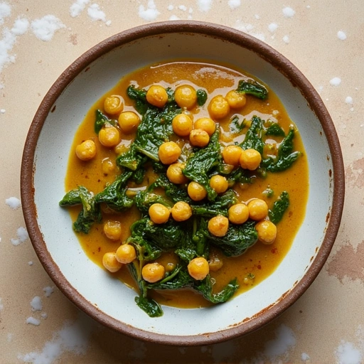 Spinach and Chickpea Curry