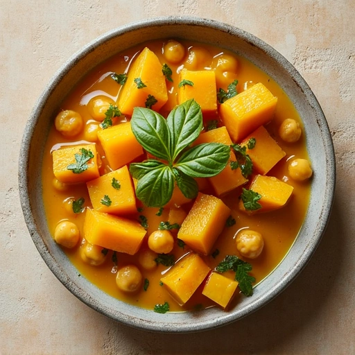 Chickpea and Squash Curry