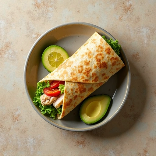 Chicken and Avocado Wrap