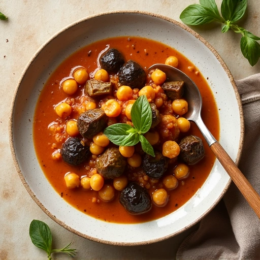 Eggplant and Chickpea Stew