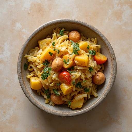 Spiced Cabbage and Potato Stir-Fry