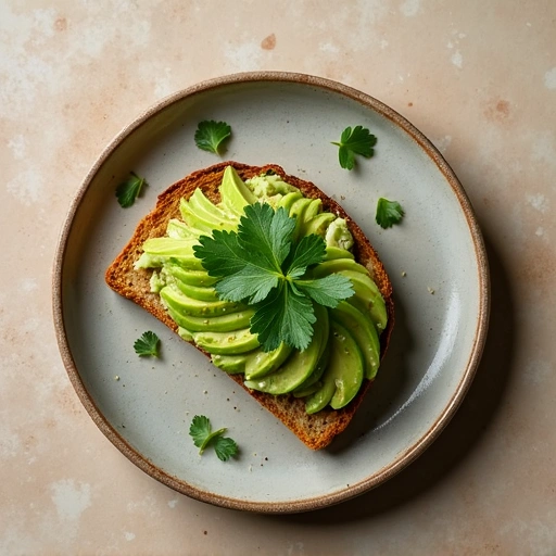 Cilantro Avocado Toast