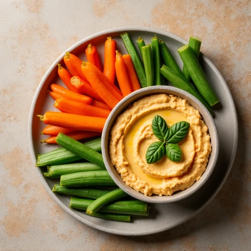 Veggie Sticks with Hummus