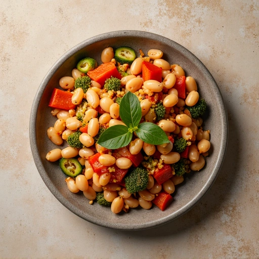 Bean and Vegetable Stir-Fry