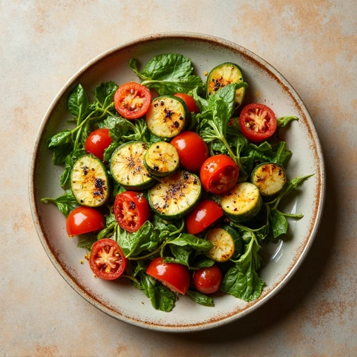 Mediterranean Grilled Vegetable Salad