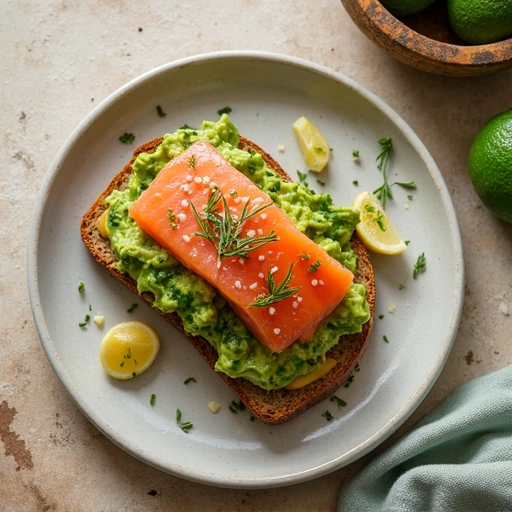 Salmon and Avocado Toast