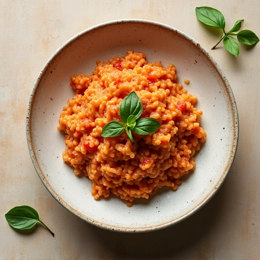Tomato Basil Risotto