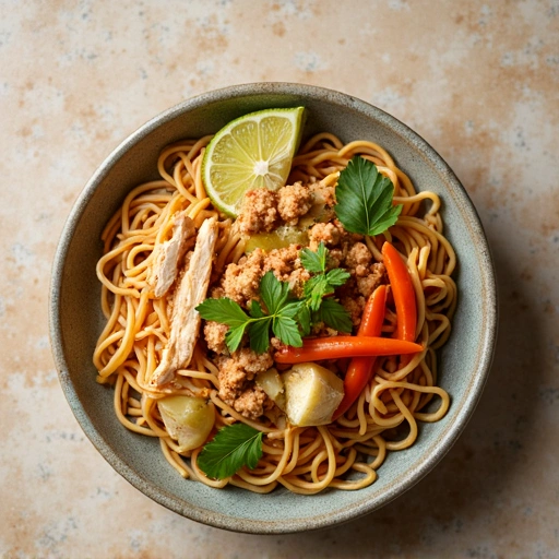 Thai Chicken Noodle Bowl