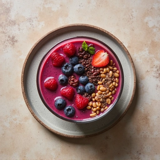 Bean and Berry Smoothie