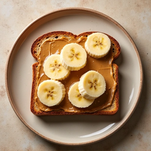 Almond Butter Banana Toast