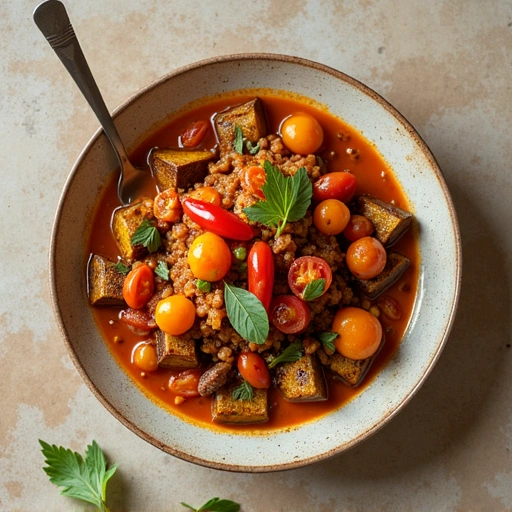 Eggplant and Tomato Curry