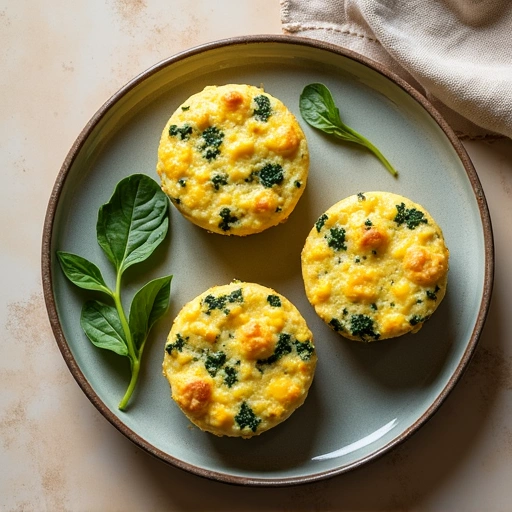 Spinach and Egg Muffins