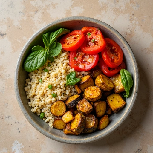 Roasted Vegetable and Quinoa Bowl