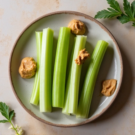 Celery Sticks with Peanut Butter