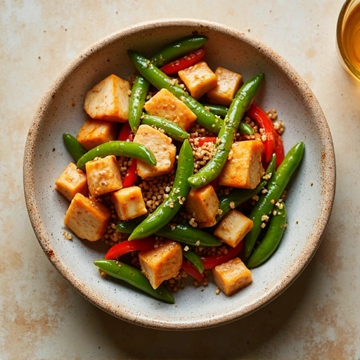 Chicken Stir Fry with Dragon Tongue Beans