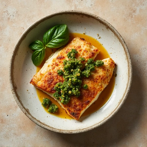 Baked Fish with Tomatillo Salsa