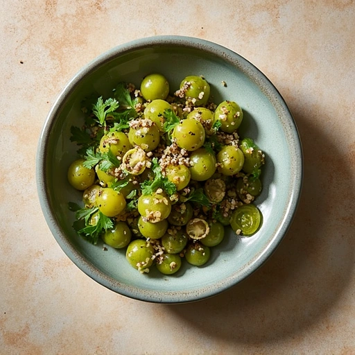 Green Tomato and Chia Seed Relish