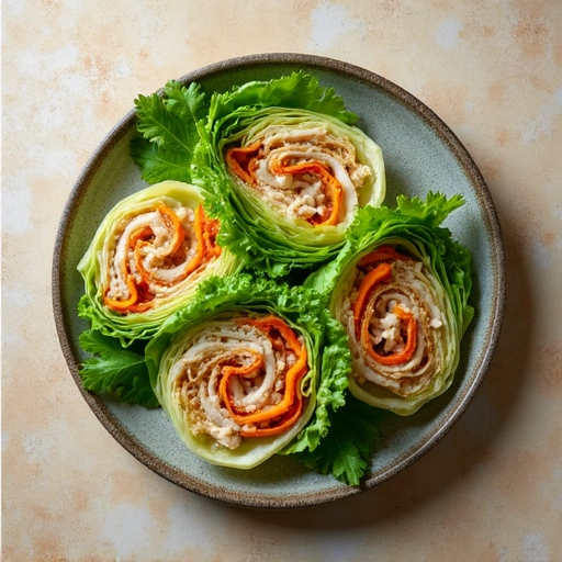 Turkey and Cabbage Wraps