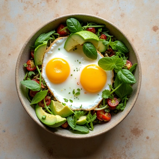 Avocado and Egg Breakfast Bowl