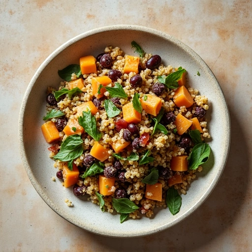 Quinoa and Black Bean Salad