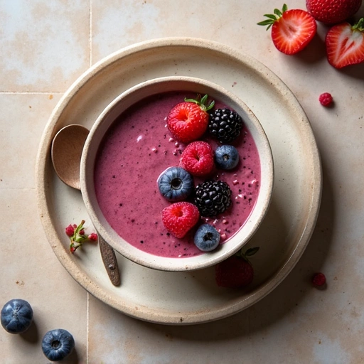 Smoothie Bowl with Berries