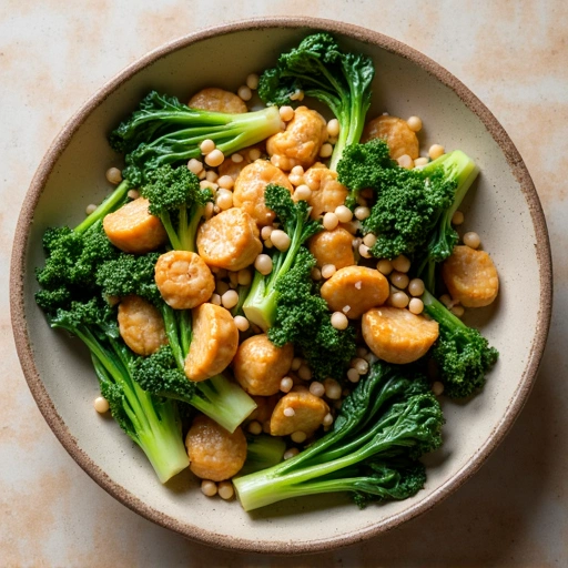 Bok Choy and Chicken Stir-Fry