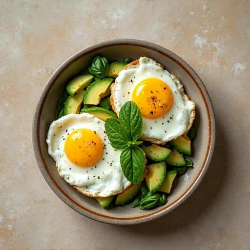 Avocado and Egg Breakfast Bowl