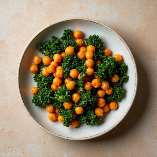 Spicy Chickpea and Kale Sauté