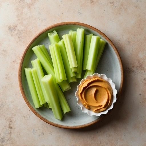 Celery Sticks with Peanut Butter